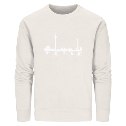 Skyline - White - Organic Basic Unisex Sweatshirt
