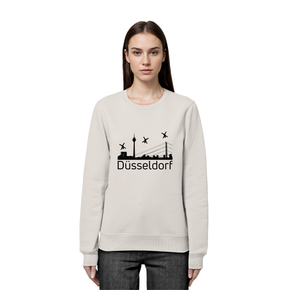 Skyline - Düsseldorf Black - Organic Basic Unisex Sweatshirt