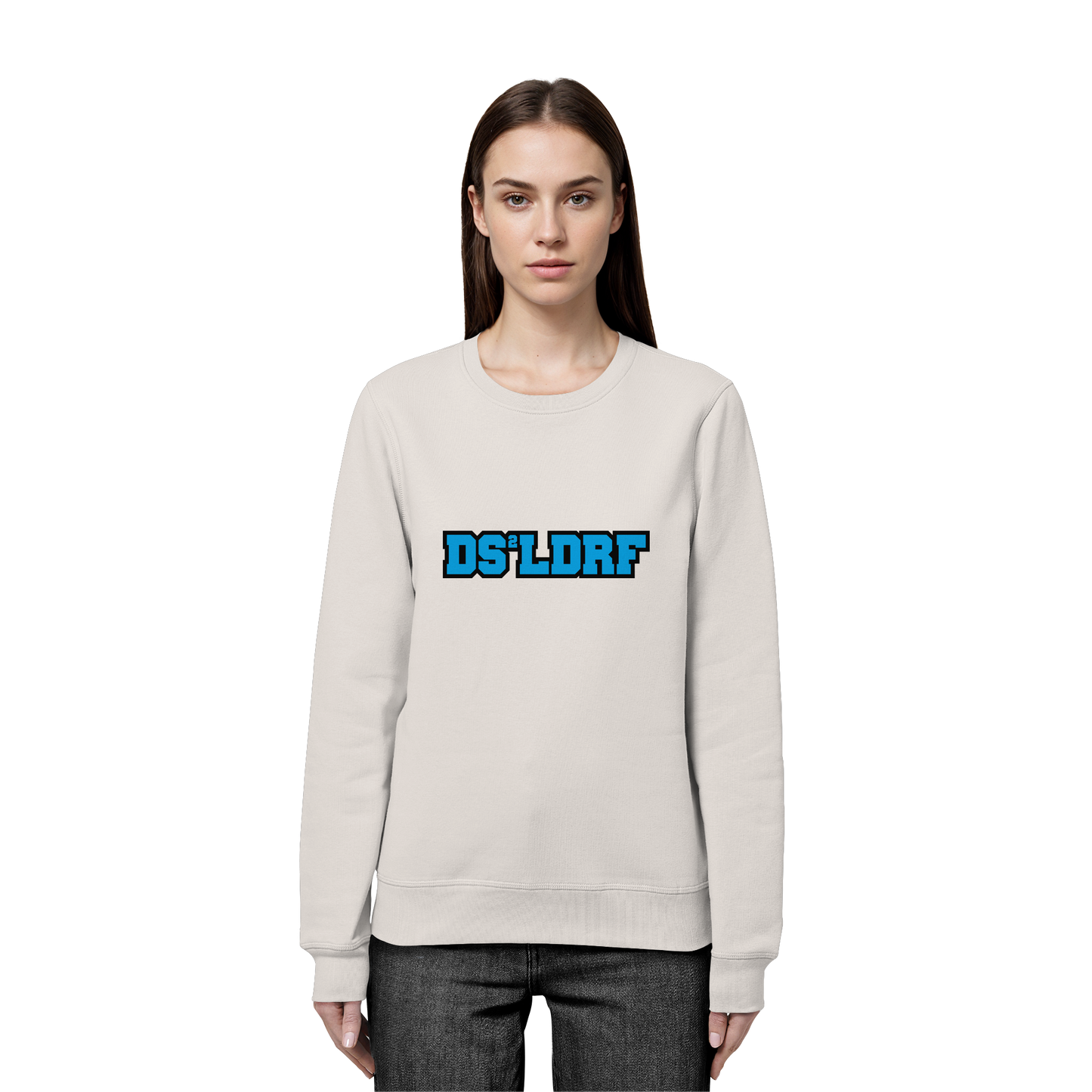 DS²LDRF - Blue Signal Drop - Organic Basic Unisex Sweatshirt