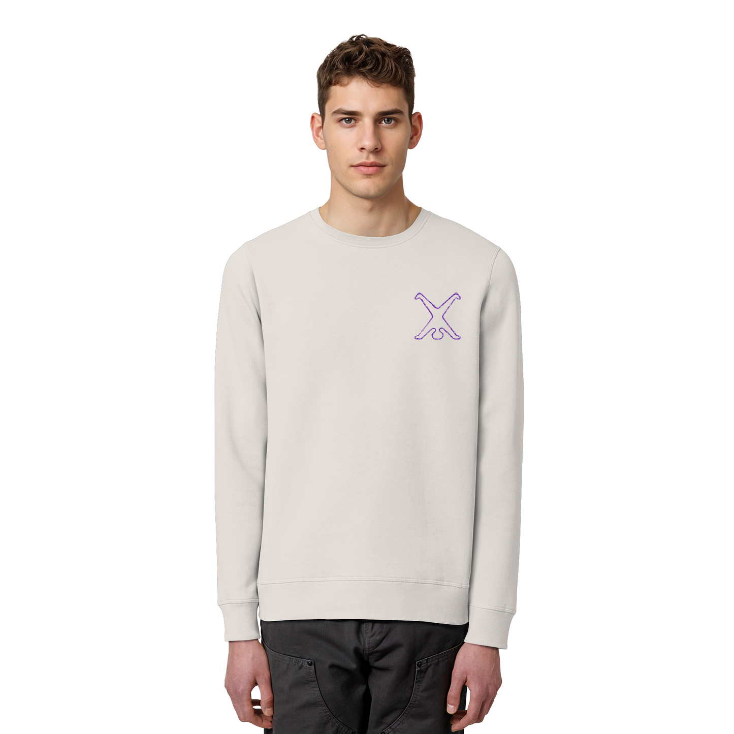 Purple Dust - Organic Basic Unisex Sweatshirt