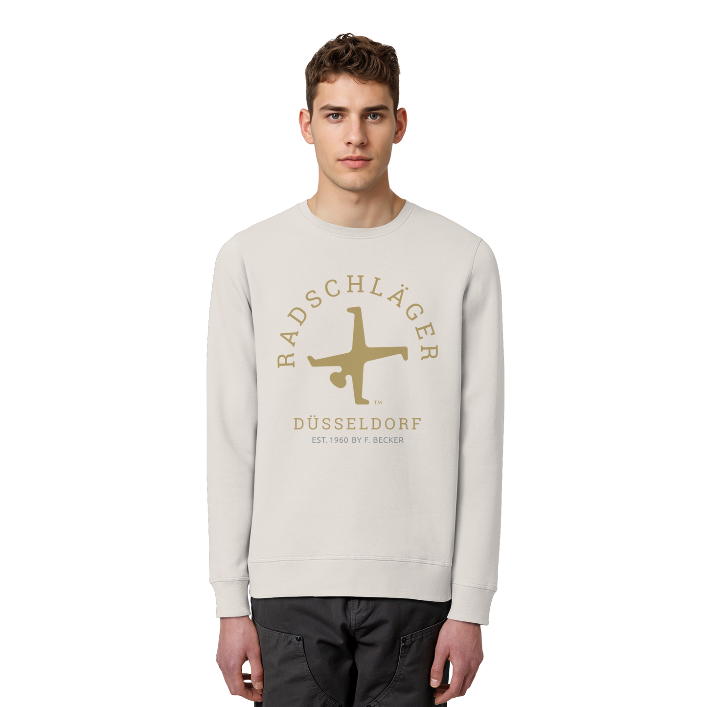 Radschläger Gold Classic - Organic Basic Unisex Sweatshirt
