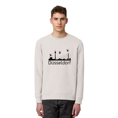 Skyline - Düsseldorf Black - Organic Basic Unisex Sweatshirt