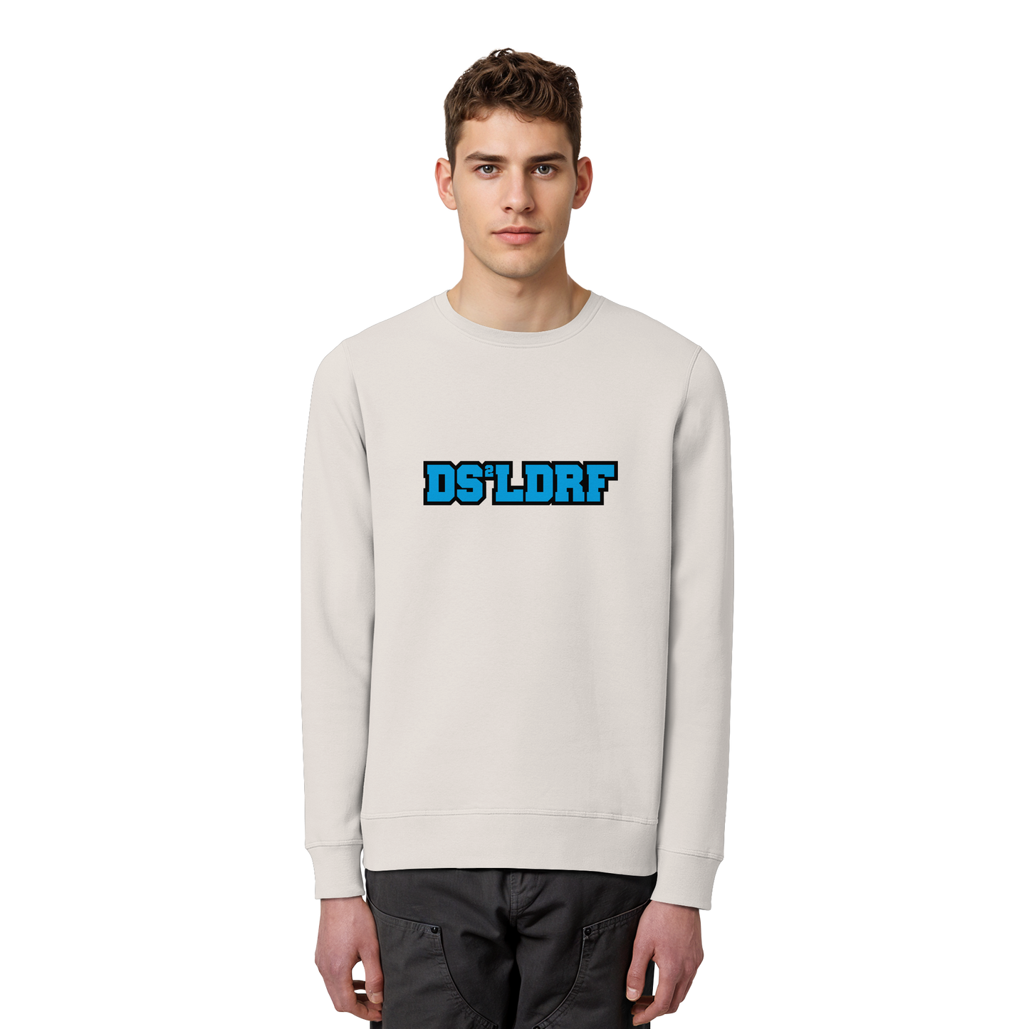 DS²LDRF - Blue Signal Drop - Organic Basic Unisex Sweatshirt