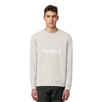Skyline - White - Organic Basic Unisex Sweatshirt