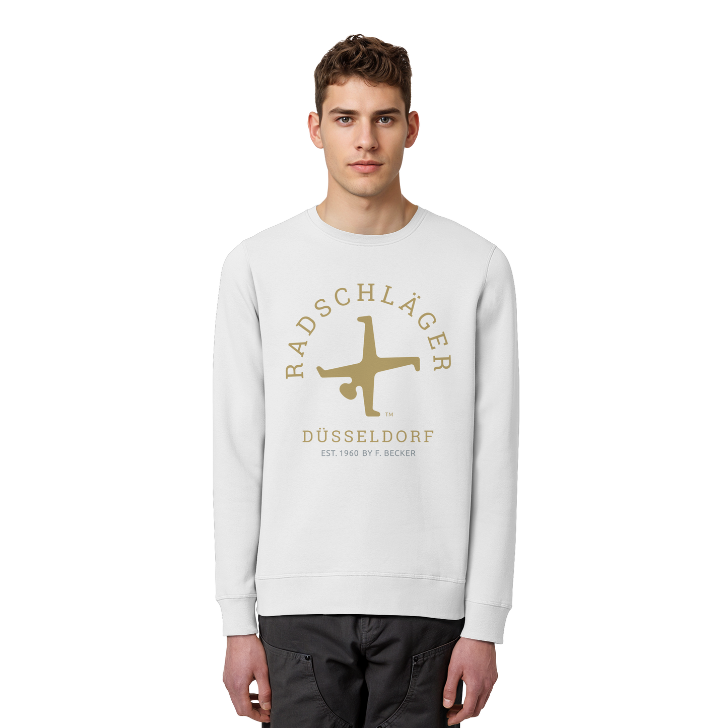 Radschläger Gold Classic - Organic Basic Unisex Sweatshirt