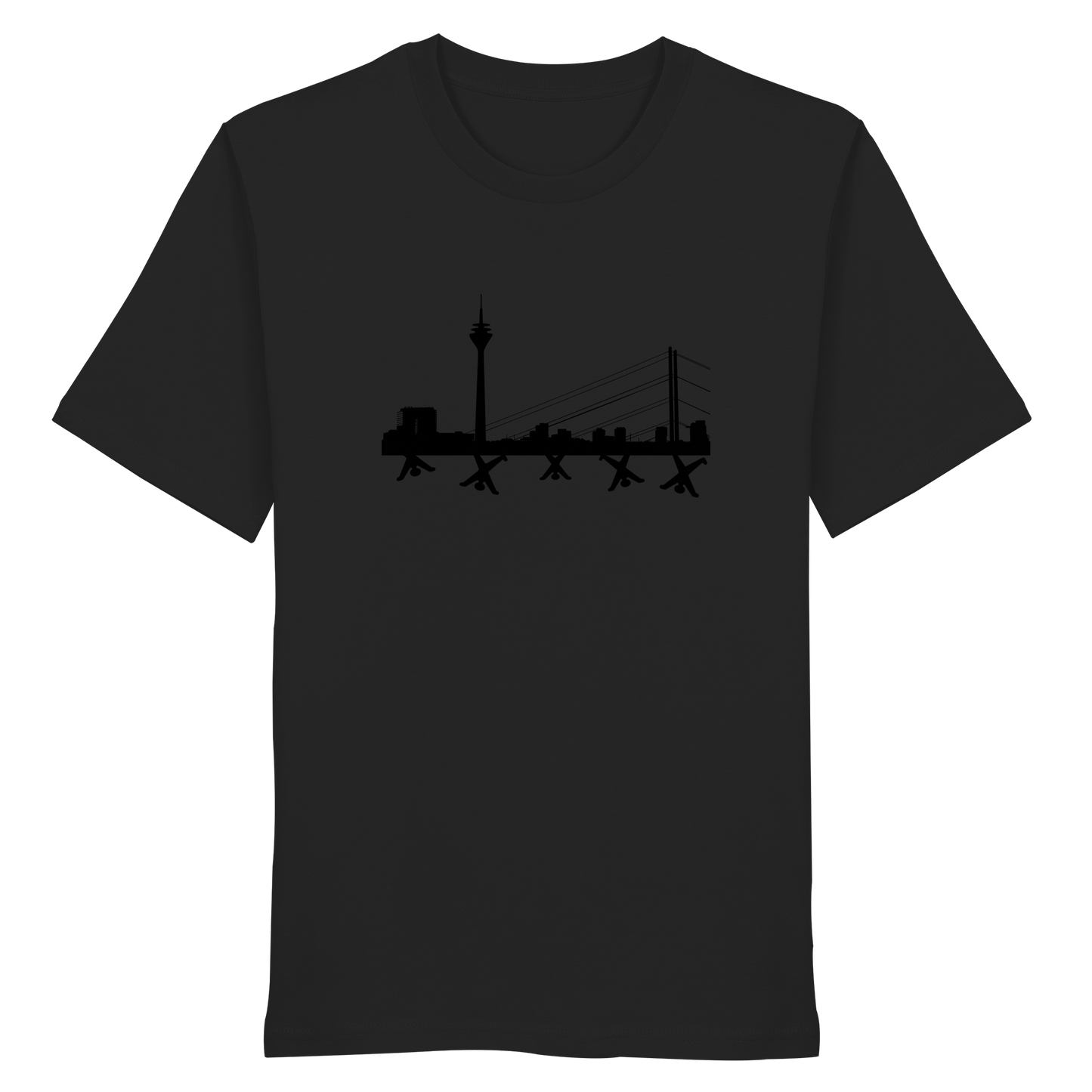 Skyline - Black - Organic Shirt