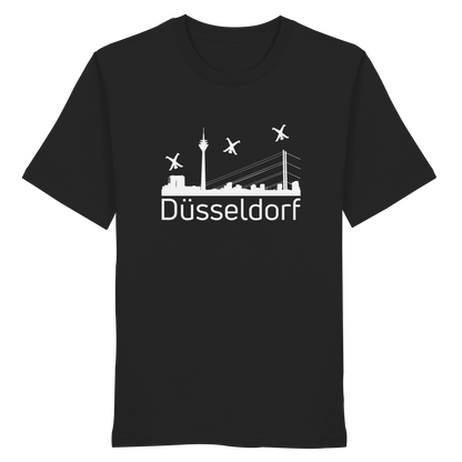 Skyline - Düsseldorf White - Organic Shirt