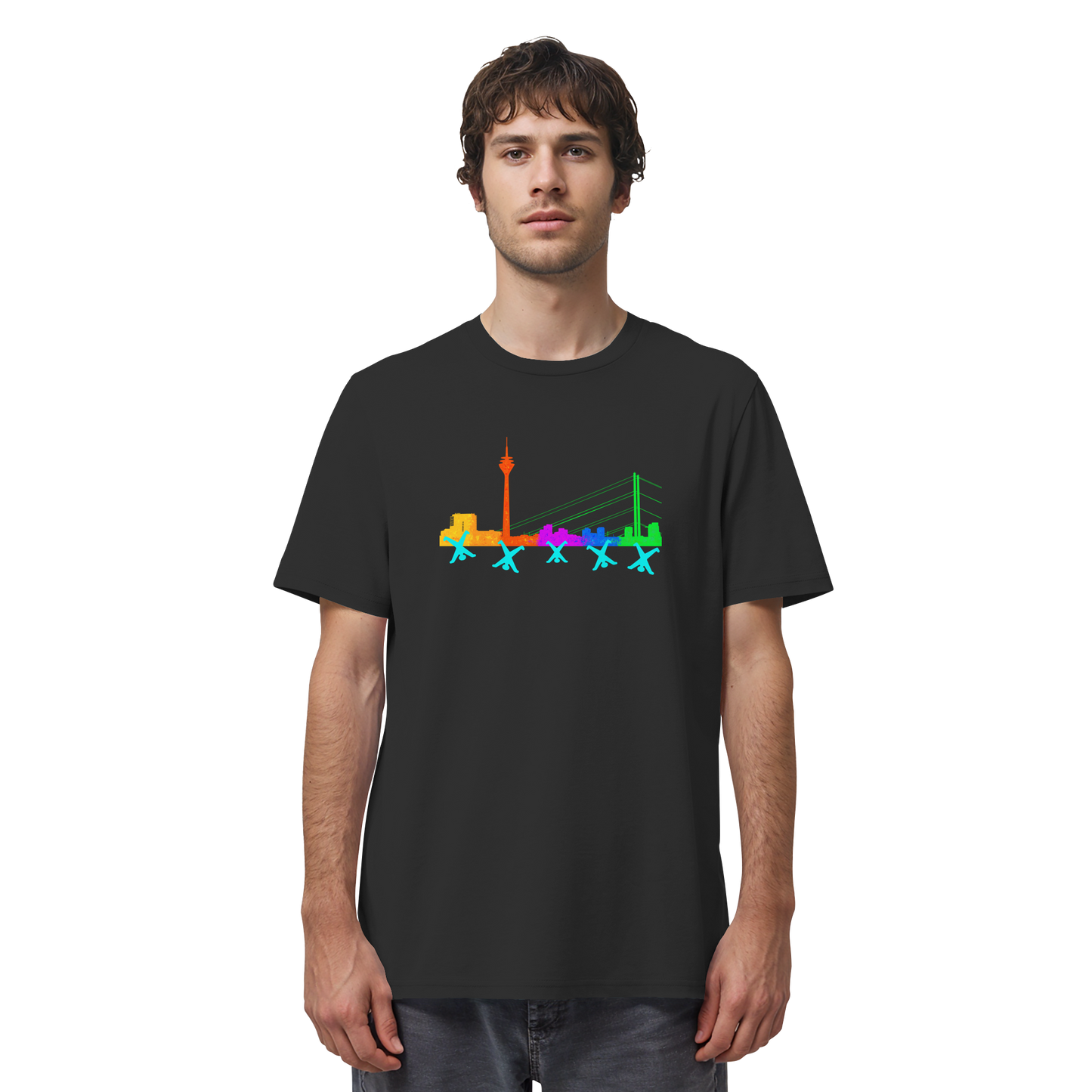 Skyline - Rainbow - Organic Shirt