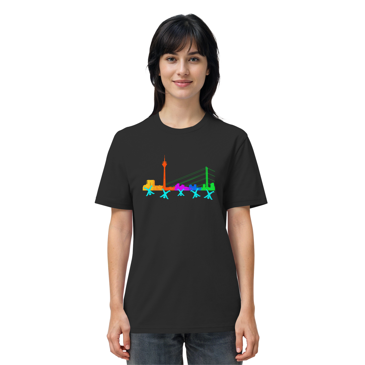 Skyline - Rainbow - Organic Shirt