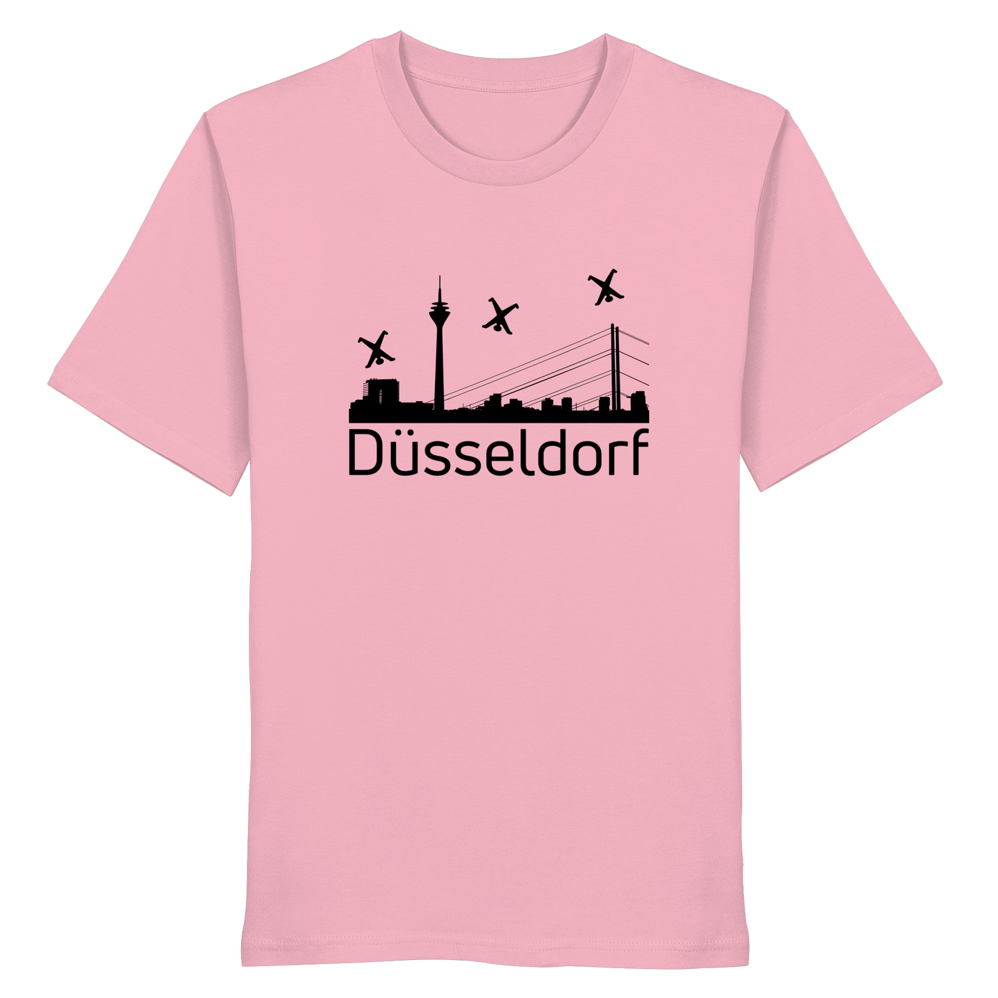 Skyline - Düsseldorf Black - Organic Shirt