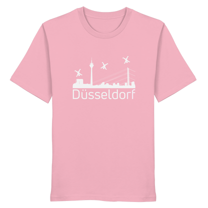 Skyline - Düsseldorf White - Organic Shirt