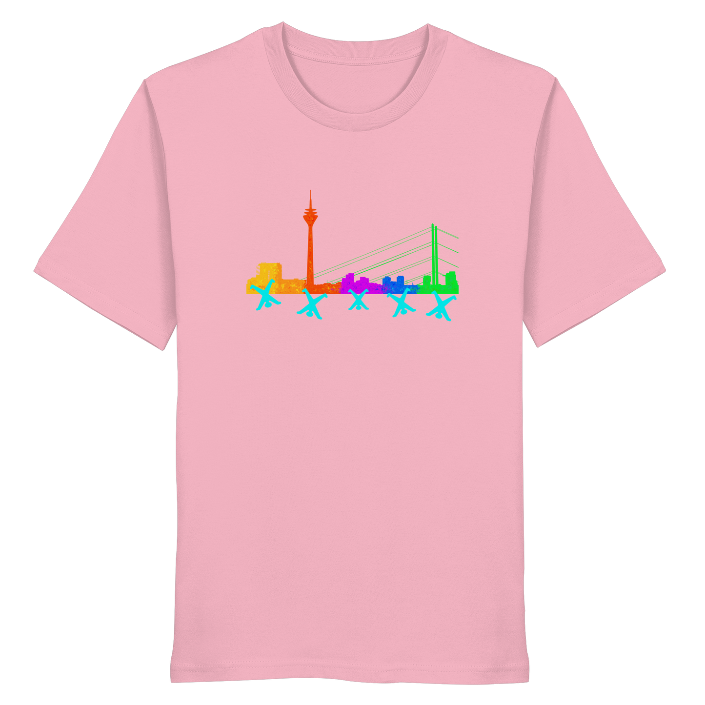Skyline - Rainbow - Organic Shirt