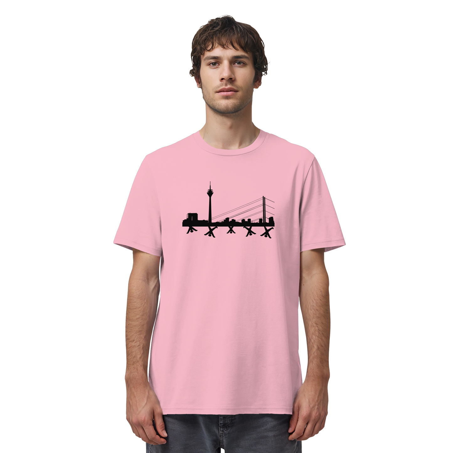 Skyline - Black - Organic Shirt