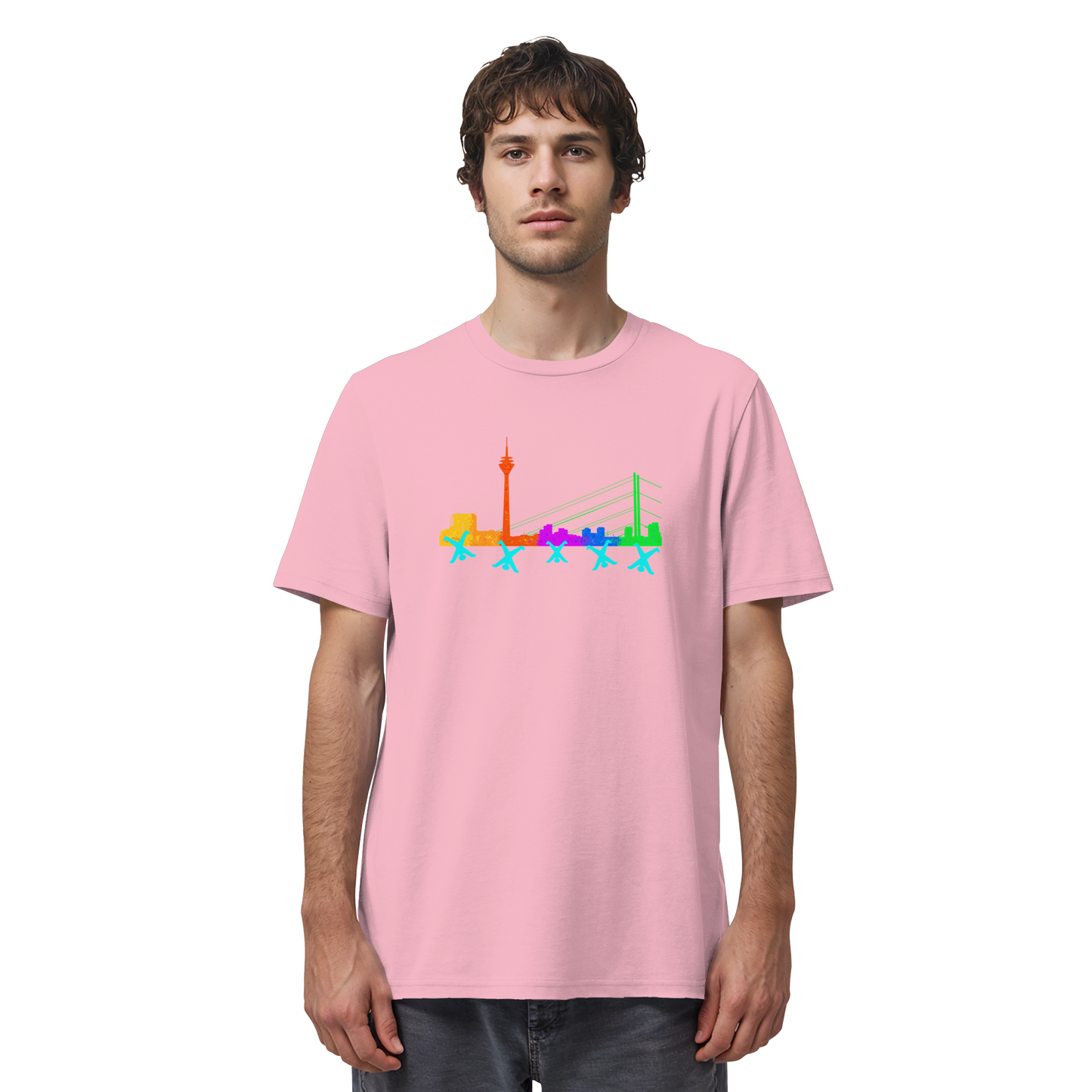 Skyline - Rainbow - Organic Shirt
