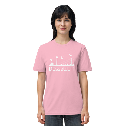 Skyline - Düsseldorf White - Organic Shirt