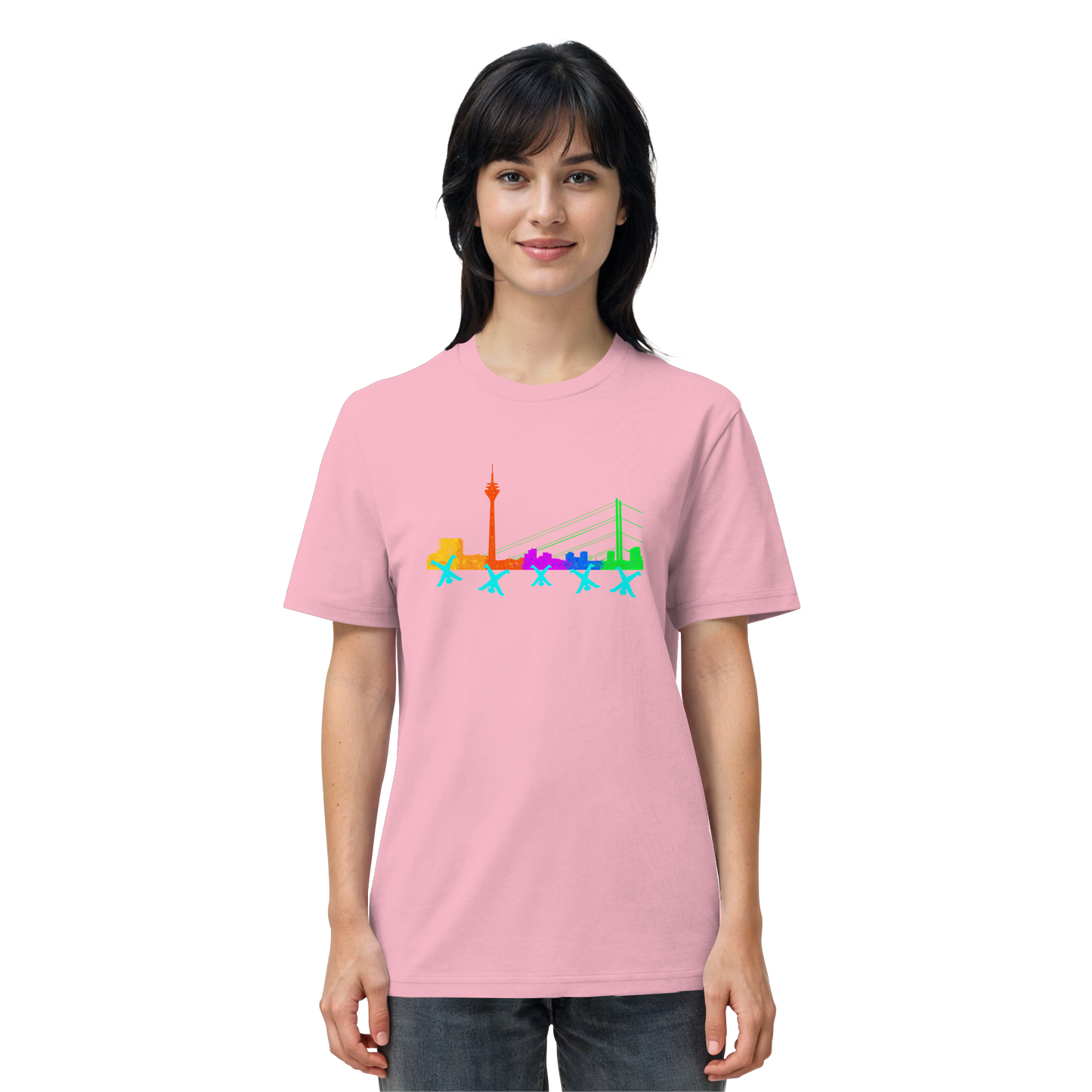 Skyline - Rainbow - Organic Shirt