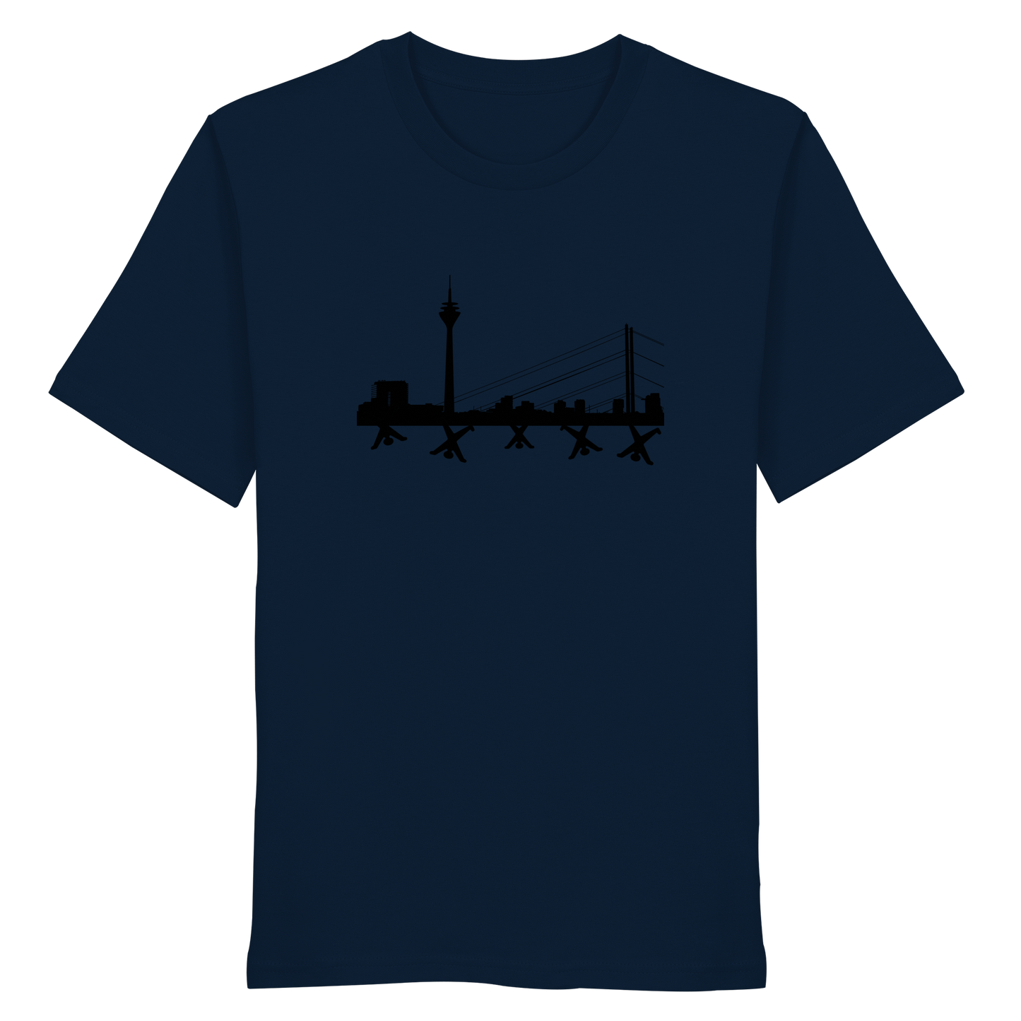 Skyline - Black - Organic Shirt