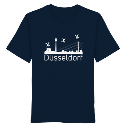 Skyline - Düsseldorf White - Organic Shirt