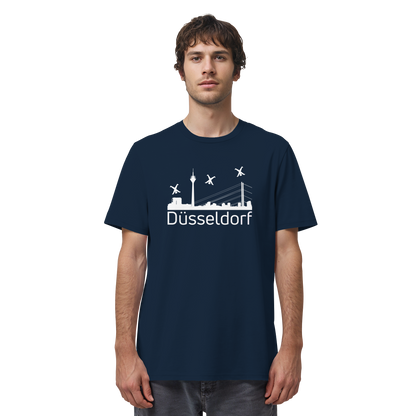 Skyline - Düsseldorf White - Organic Shirt