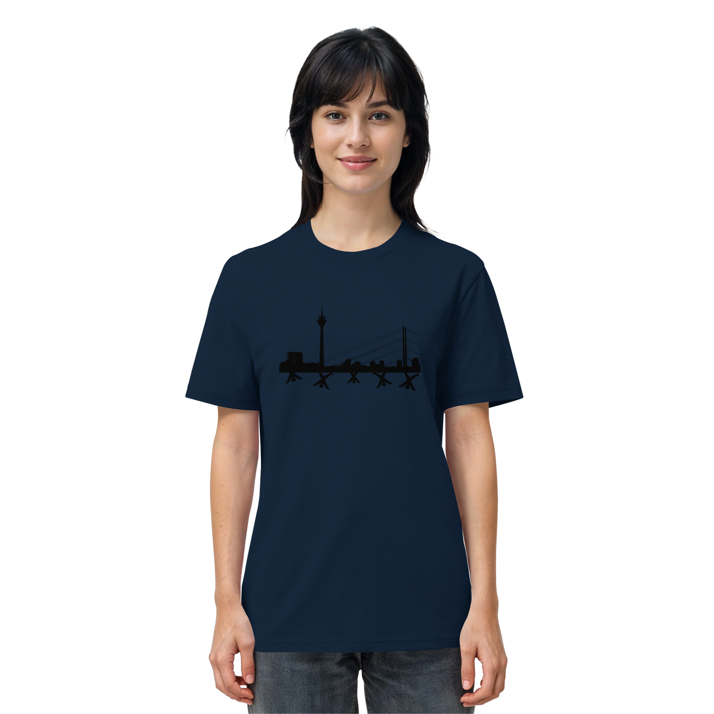 Skyline - Black - Organic Shirt