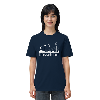 Skyline - Düsseldorf White - Organic Shirt