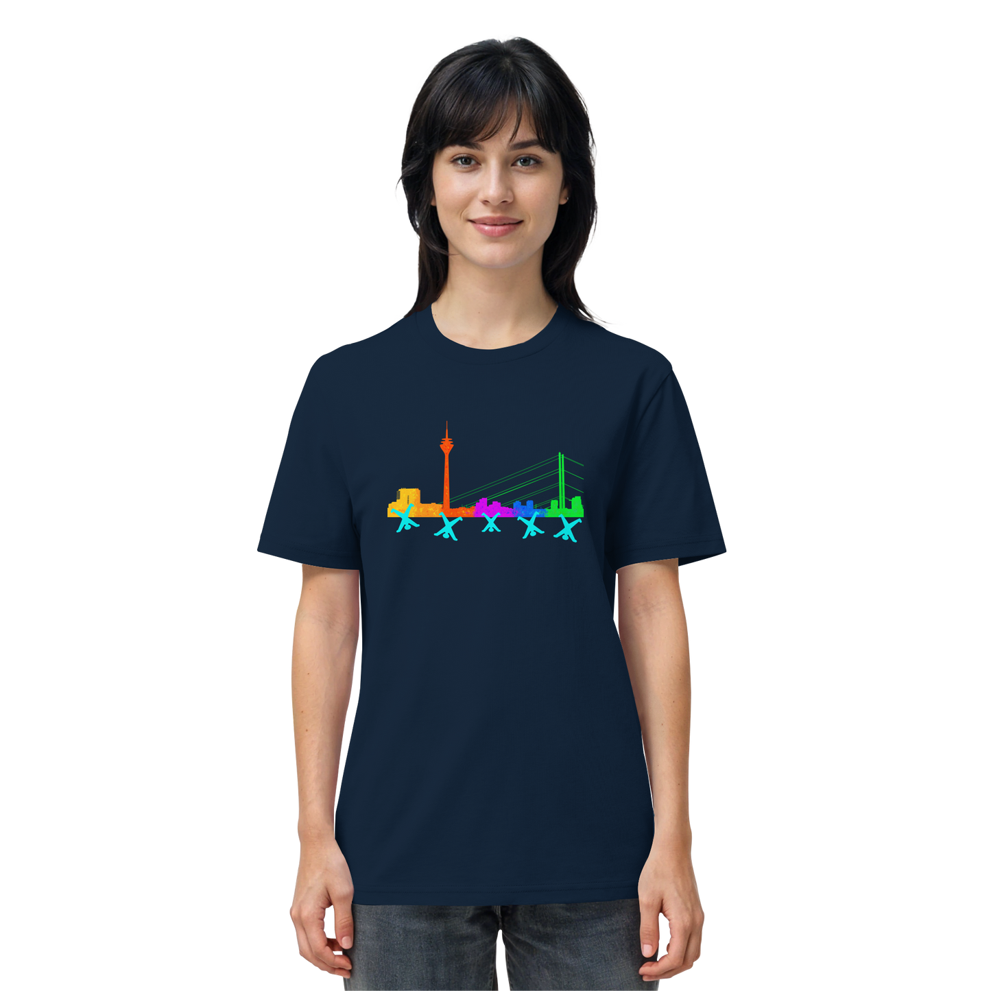 Skyline - Rainbow - Organic Shirt