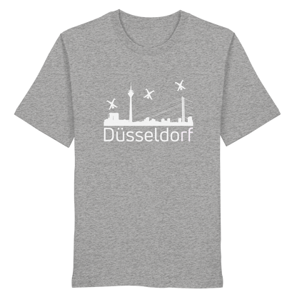 Skyline - Düsseldorf White - Organic Shirt