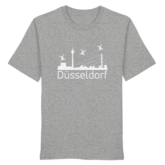 Skyline - Düsseldorf White - Organic Shirt