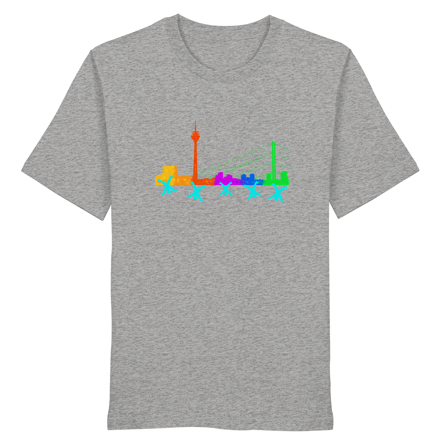 Skyline - Rainbow - Organic Shirt