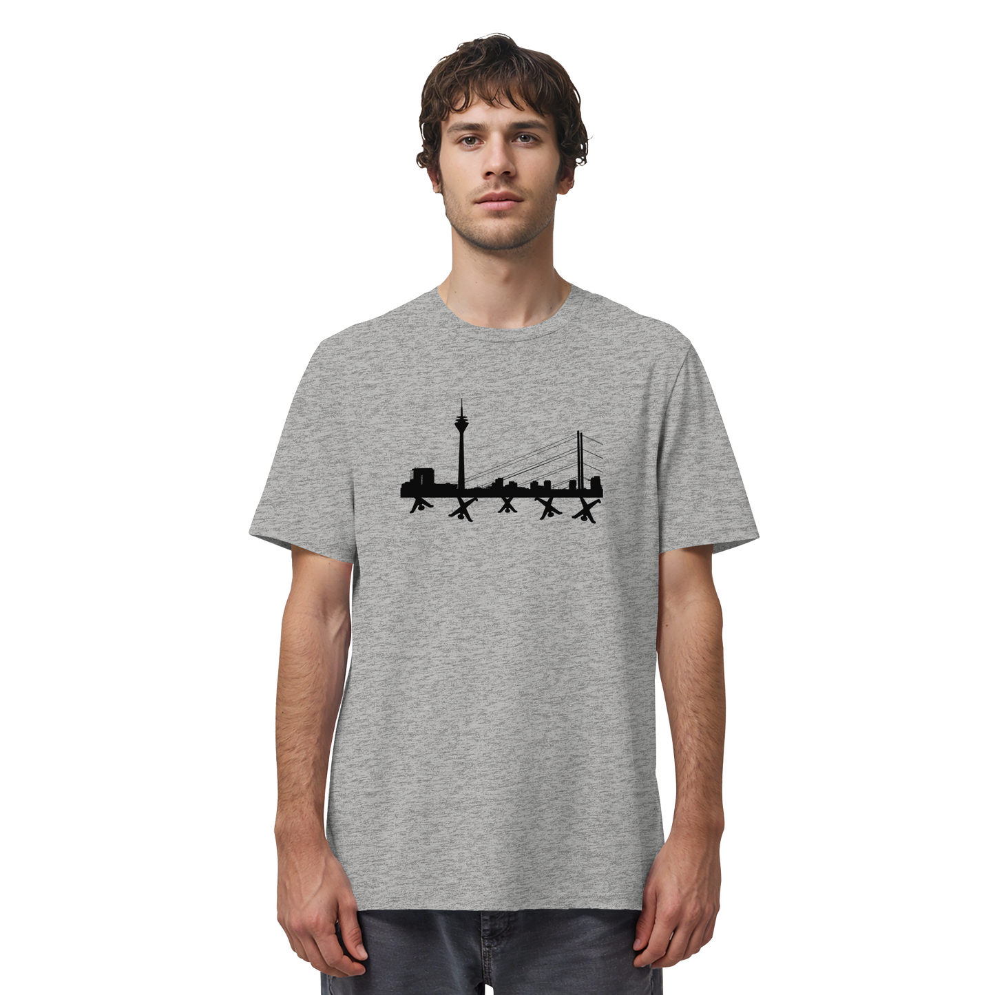 Skyline - Black - Organic Shirt