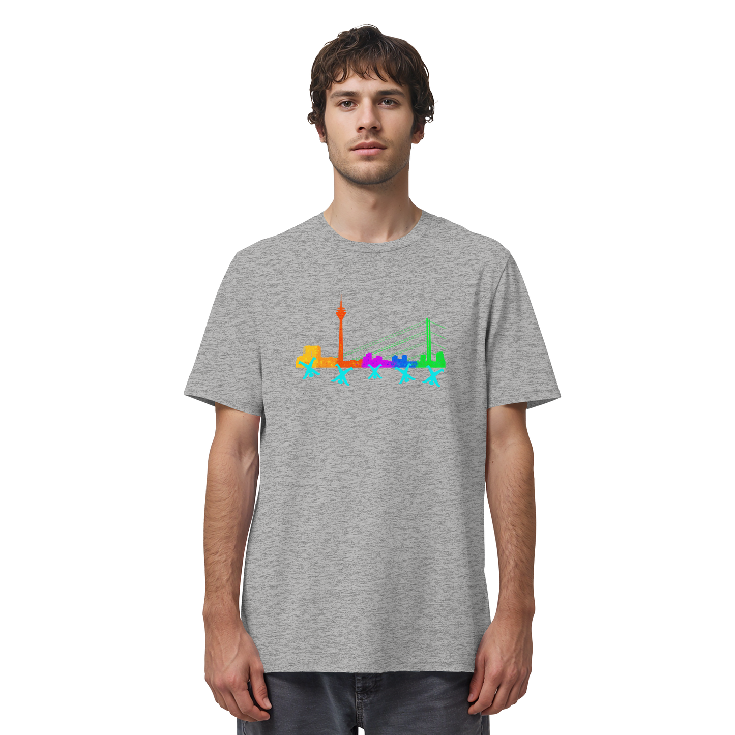 Skyline - Rainbow - Organic Shirt