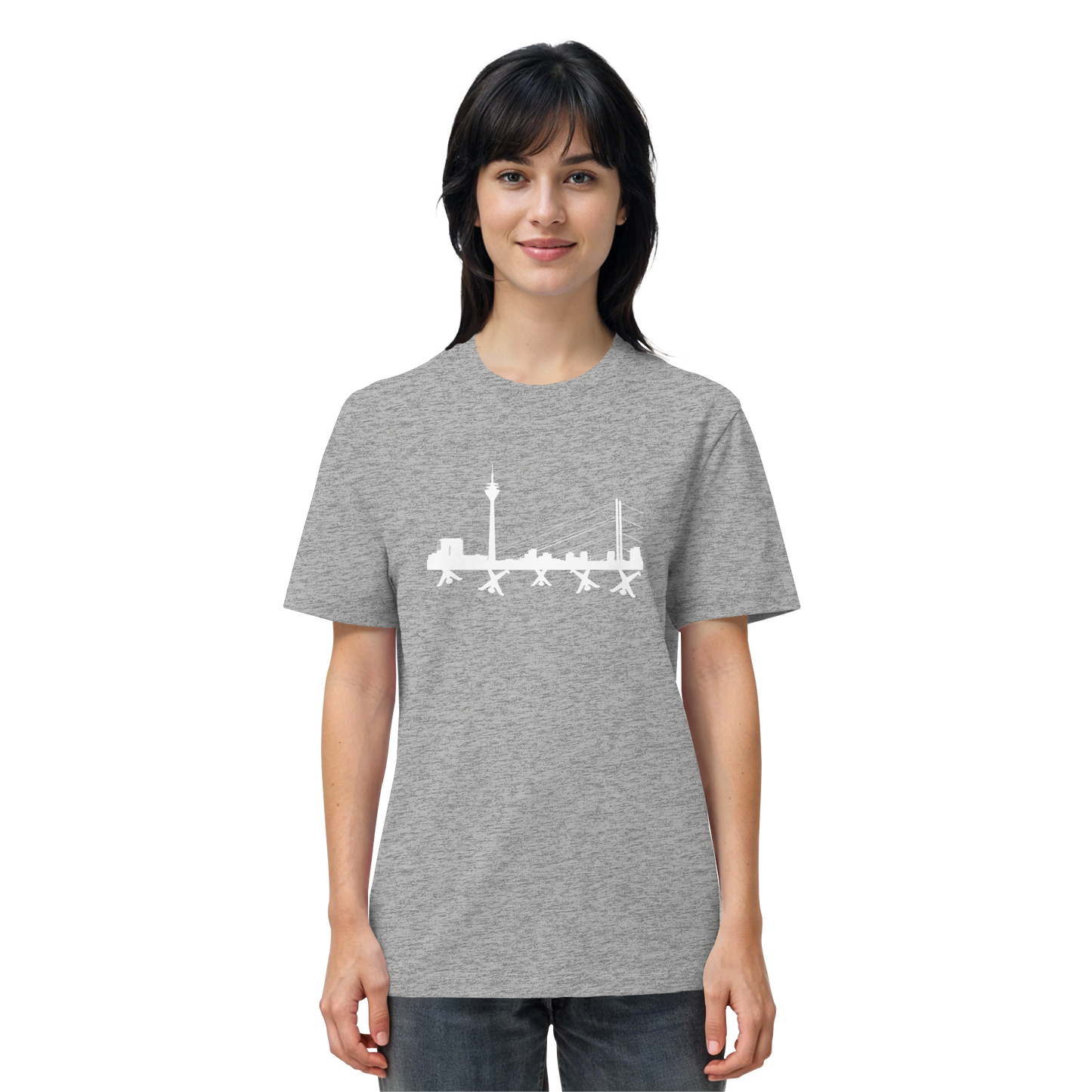 Skyline - White - Organic Shirt