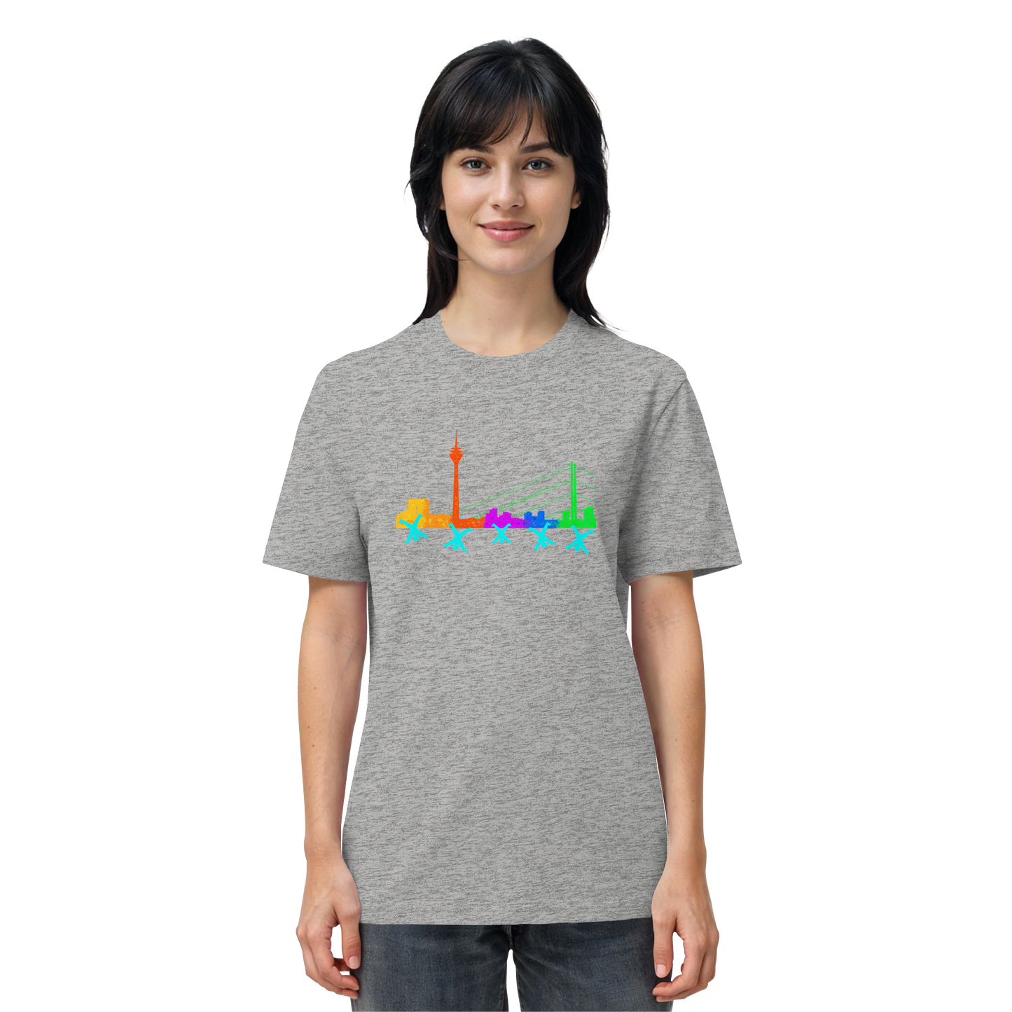 Skyline - Rainbow - Organic Shirt