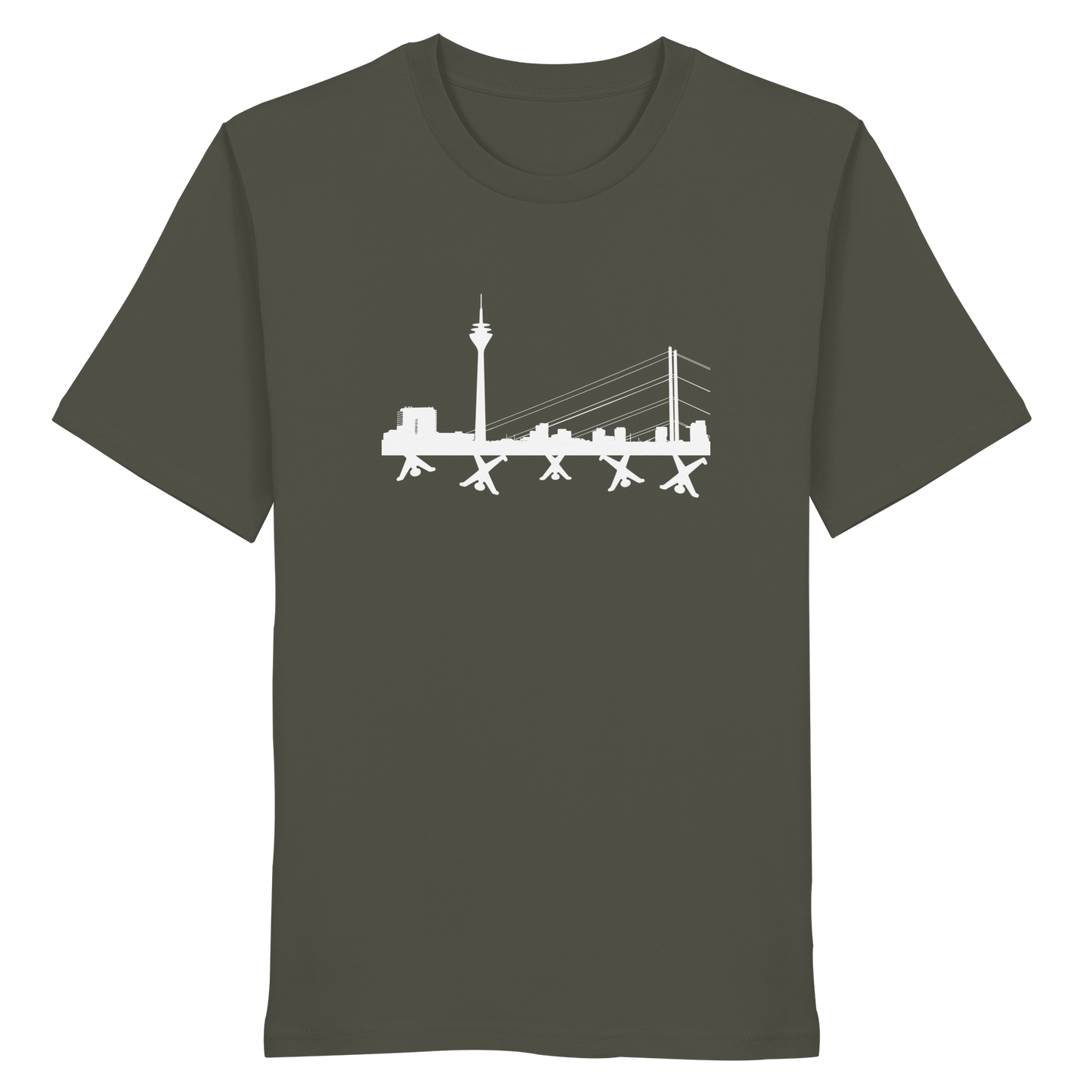 Skyline - White - Organic Shirt