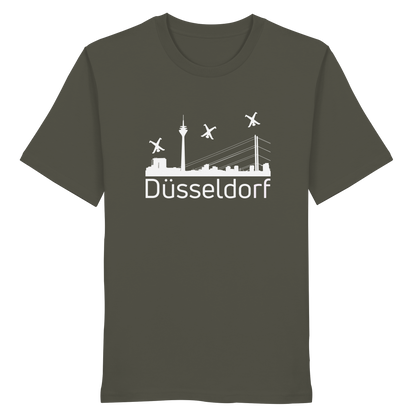 Skyline - Düsseldorf White - Organic Shirt