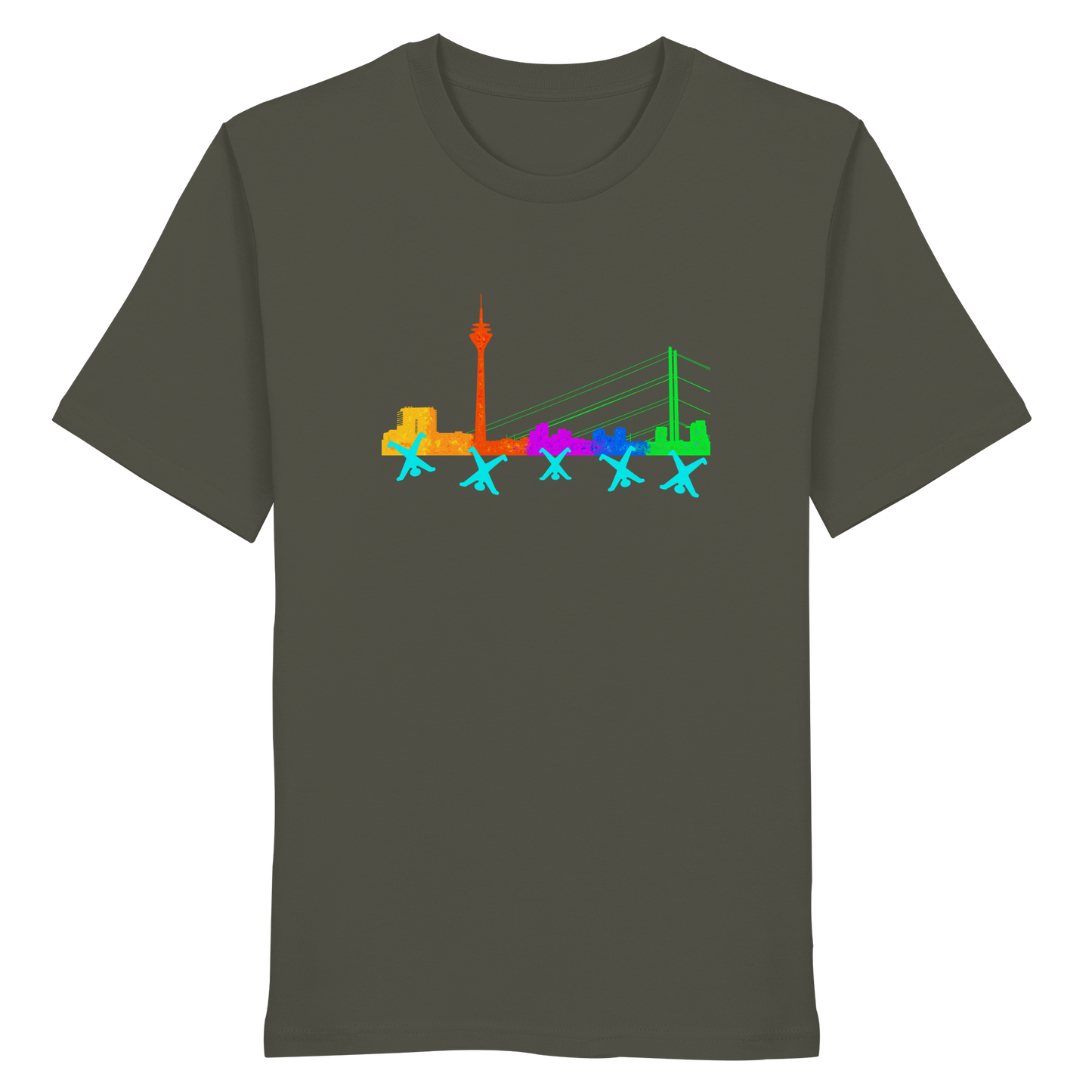 Skyline - Rainbow - Organic Shirt