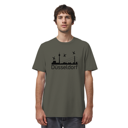 Skyline - Düsseldorf Black - Organic Shirt