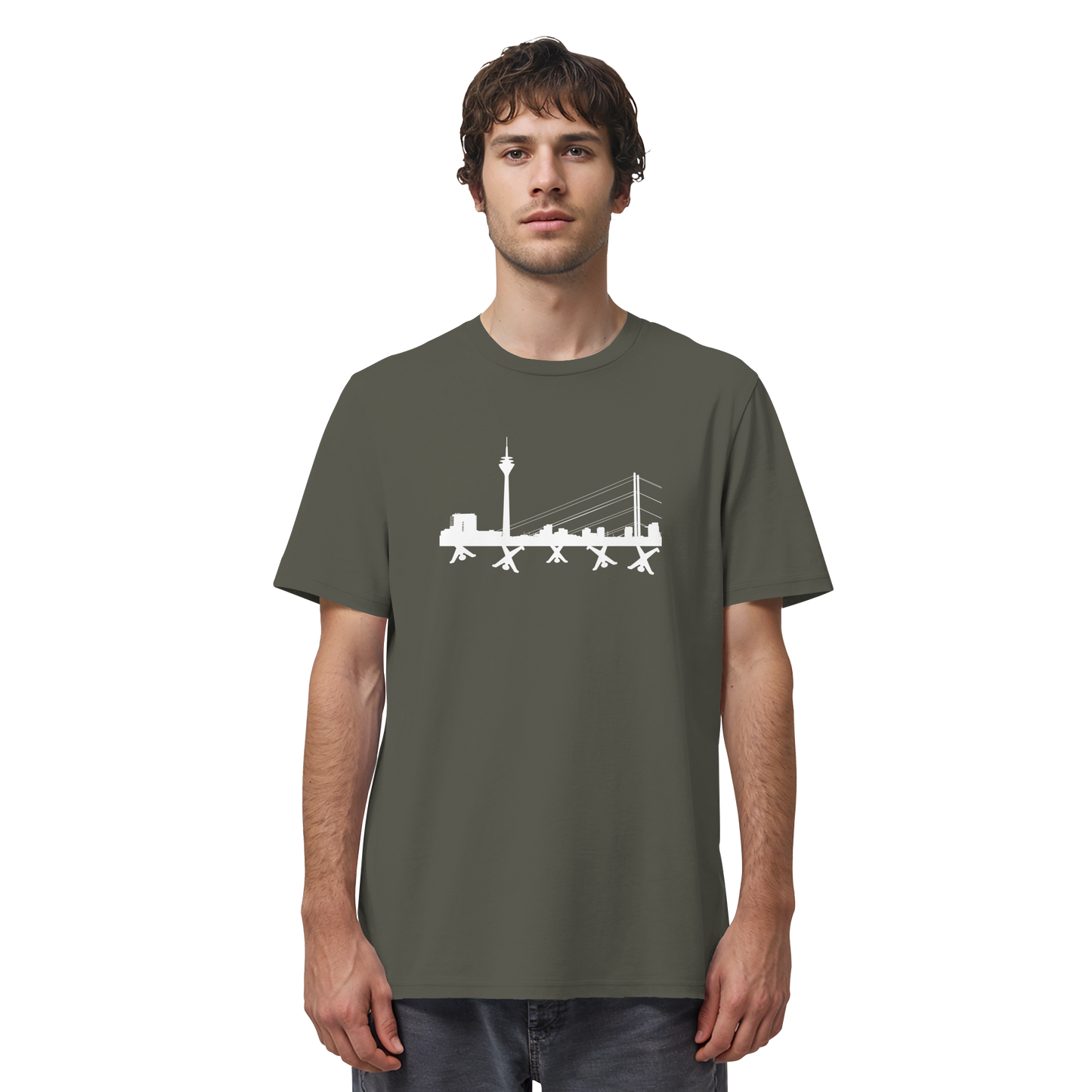 Skyline - White - Organic Shirt