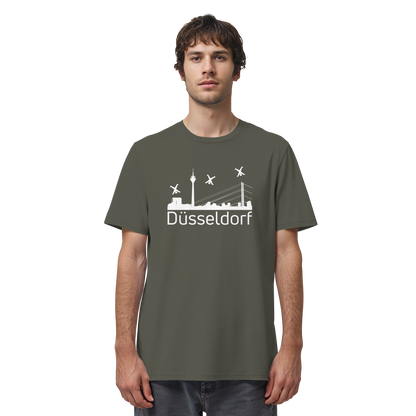 Skyline - Düsseldorf White - Organic Shirt