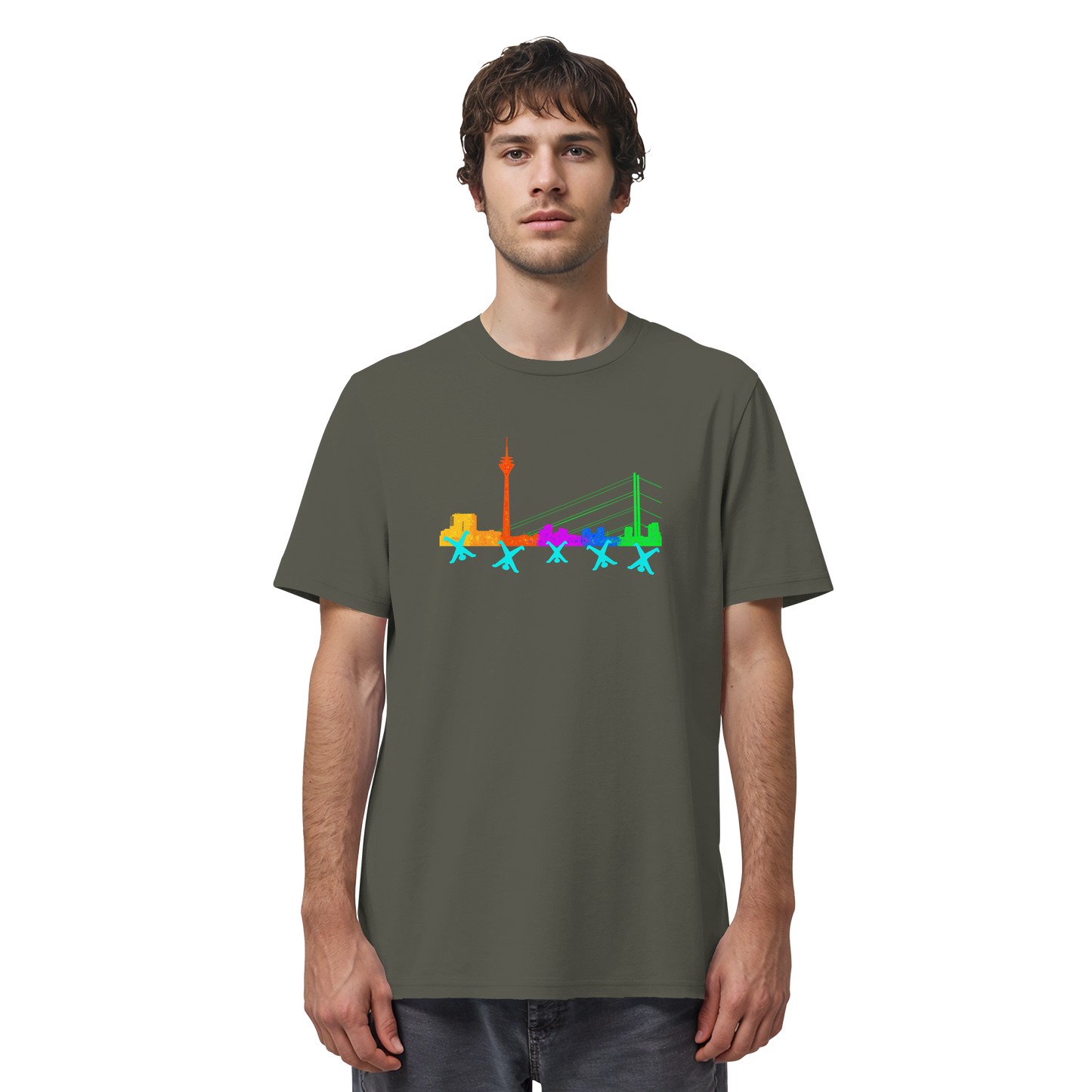 Skyline - Rainbow - Organic Shirt