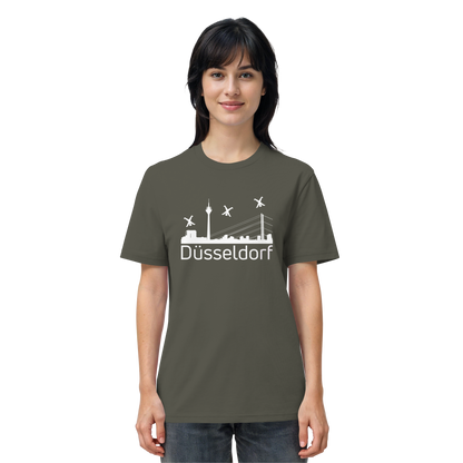 Skyline - Düsseldorf White - Organic Shirt