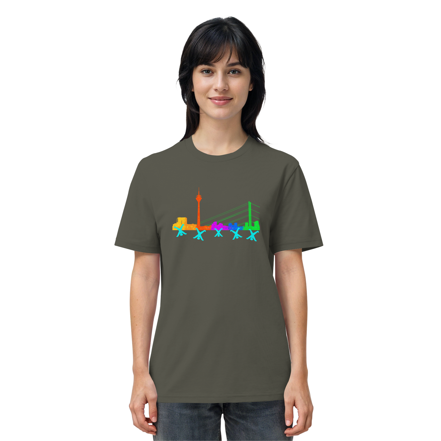 Skyline - Rainbow - Organic Shirt