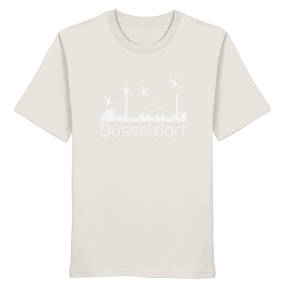 Skyline - Düsseldorf White - Organic Shirt