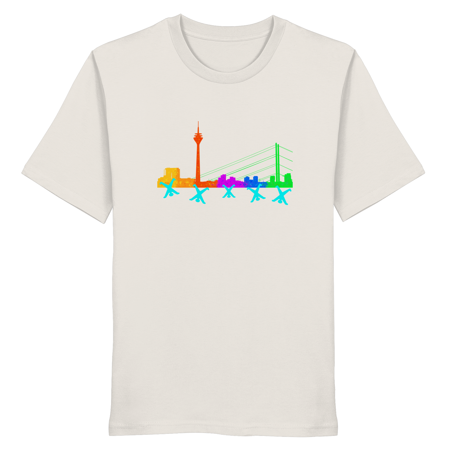 Skyline - Rainbow - Organic Shirt