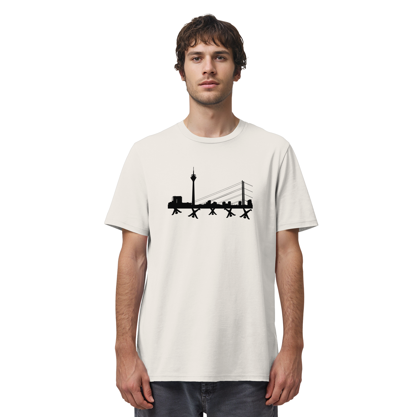 Skyline - Black - Organic Shirt