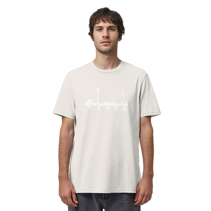 Skyline - White - Organic Shirt