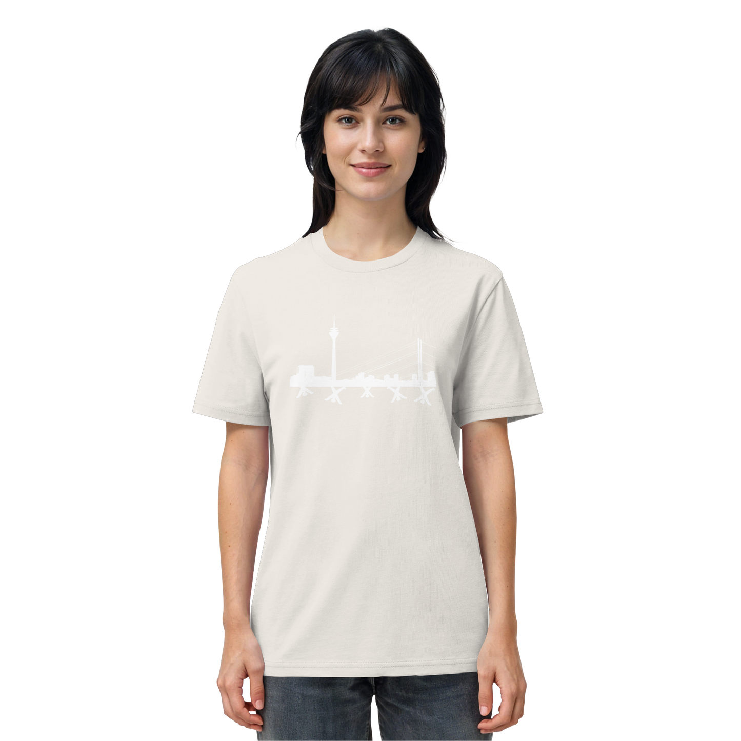 Skyline - White - Organic Shirt