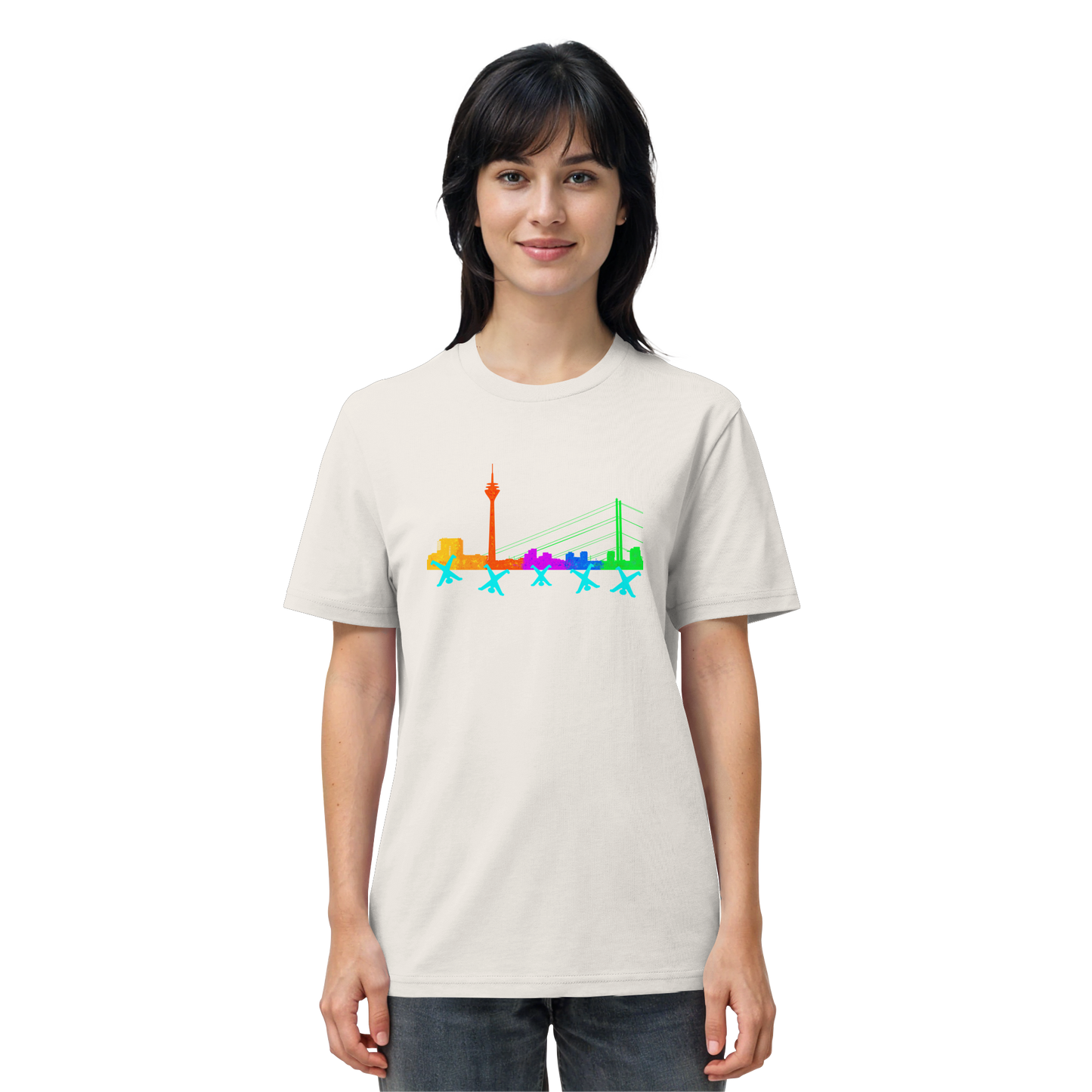Skyline - Rainbow - Organic Shirt