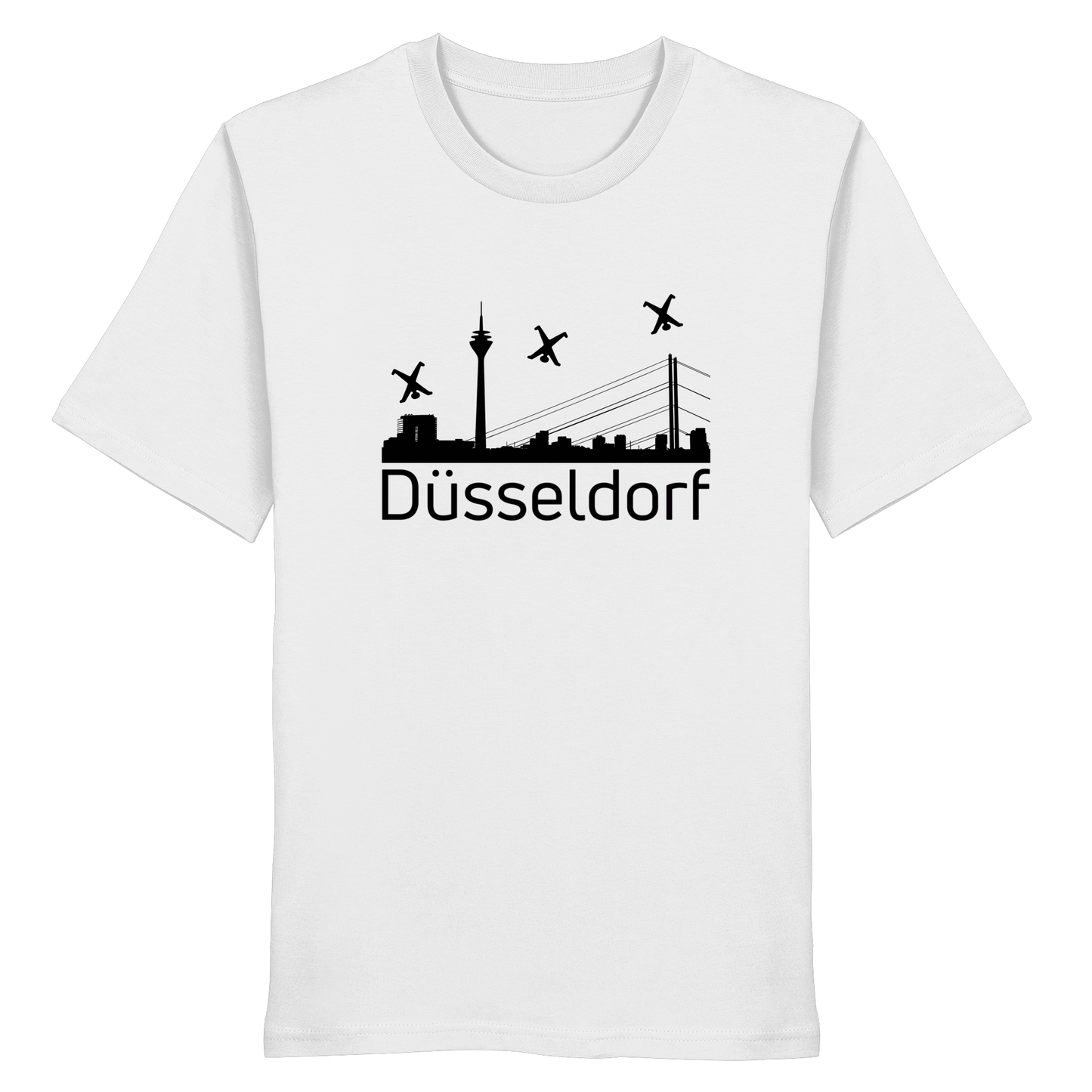 Skyline - Düsseldorf Black - Organic Shirt