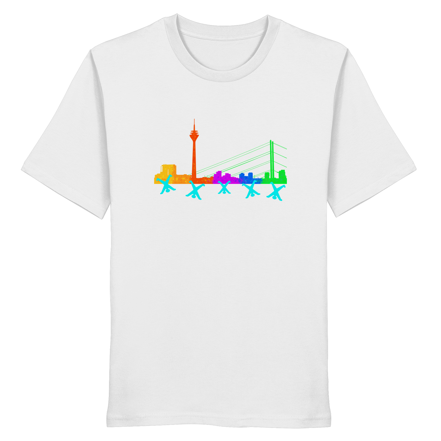 Skyline - Rainbow - Organic Shirt